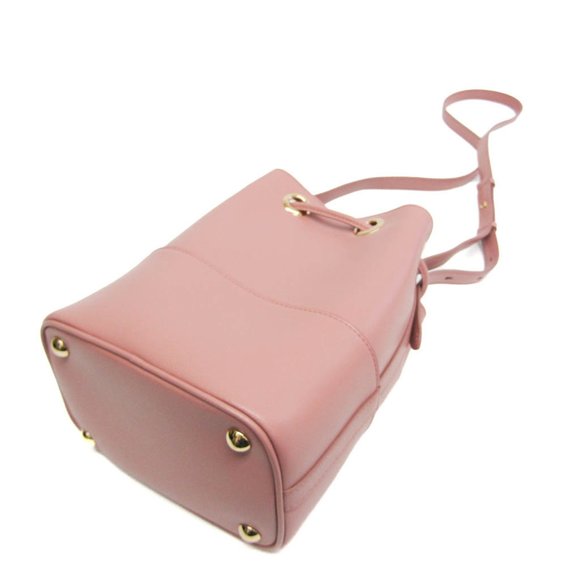 SALVATORE FERRAGAMO Gancini DH-21 H484 Women's Leather Shoulder Bag Light Pink - Picture 2 of 7